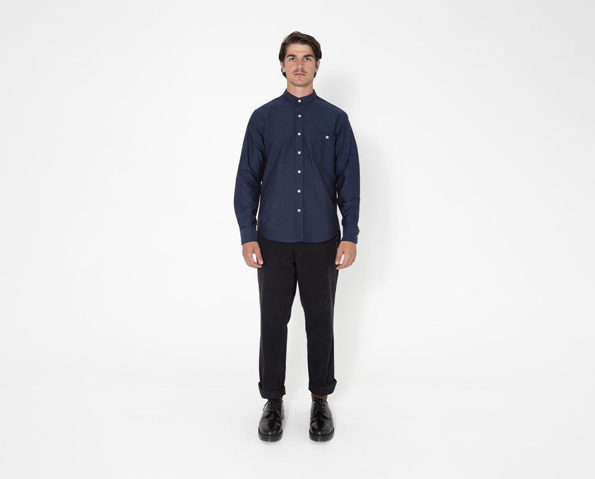 The Workers Band Collar Shirt