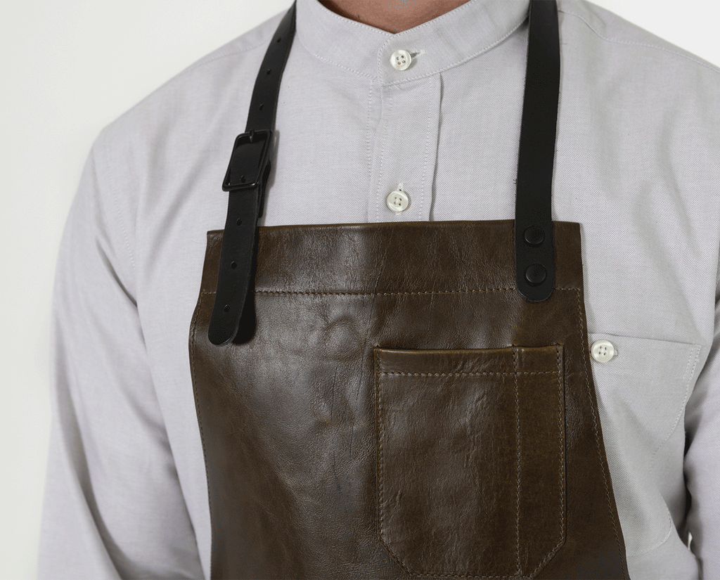 Branded Leather Aprons | Custom Leather Aprons