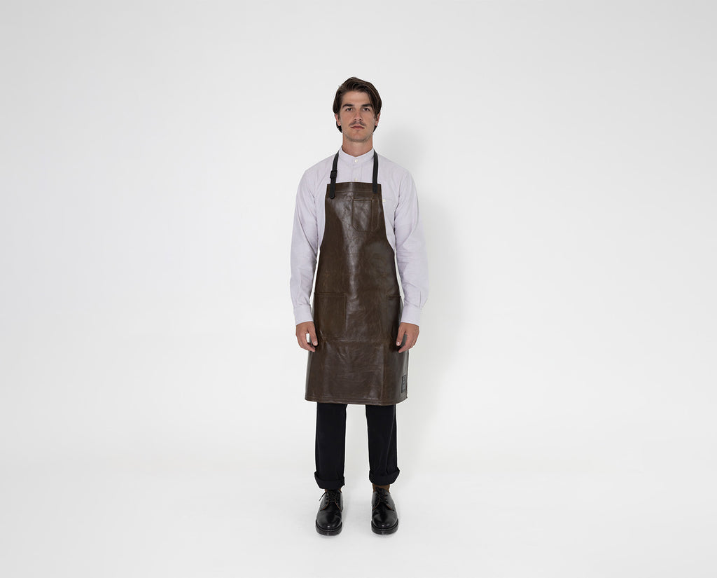 Branded Leather Aprons & Custom Leather Aprons